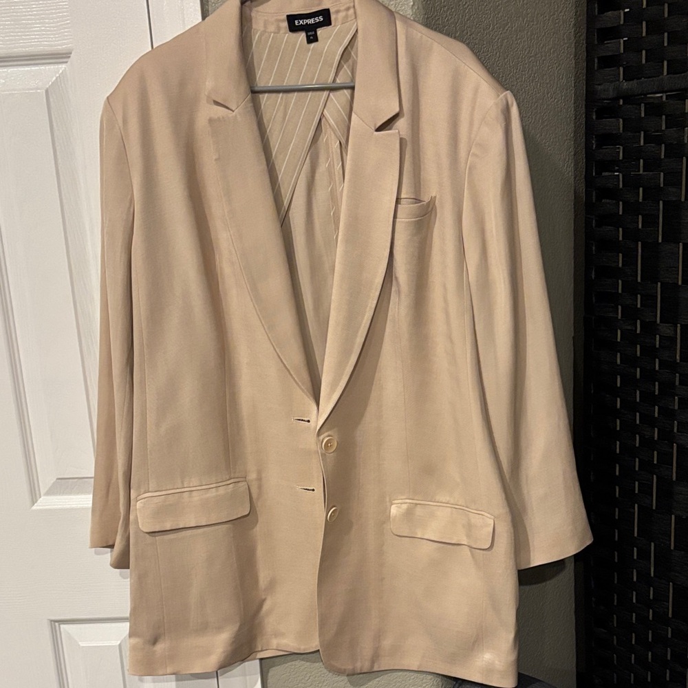 Express Women's Beige Blazer